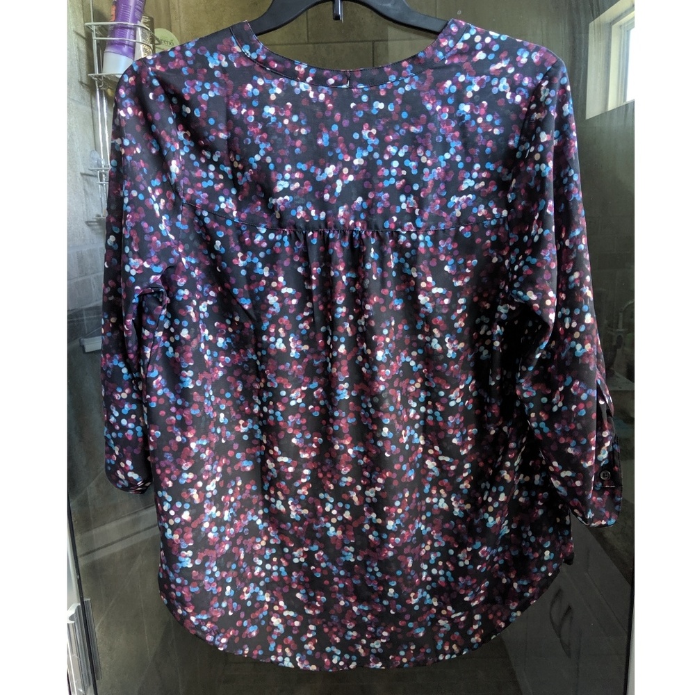 DONATING 1/20/25 Maurice's Sheer Popover Top - Picture 2 of 4